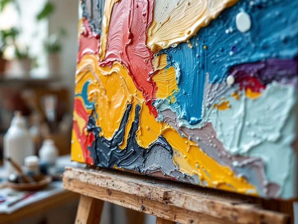 Le marché de l'art abstrait contemporain en France Le marché de l'art abstrait contemporain en France